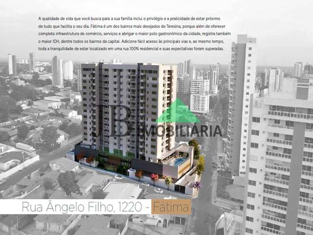 #JB039 - Apartamento para Venda em Teresina - PI